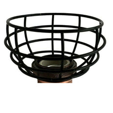 Retro Metal Easy fit Black wire cage~4155-0