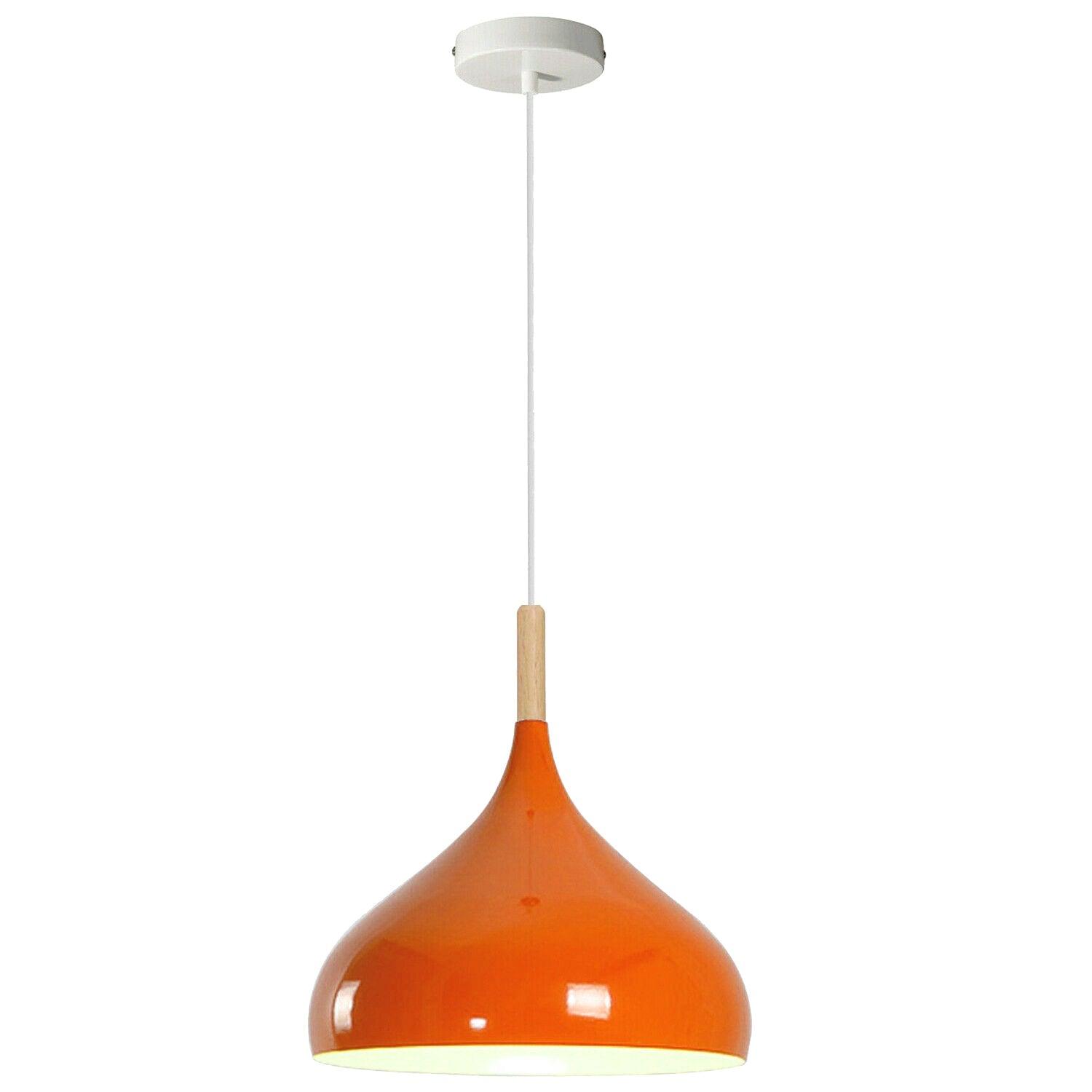 Retro Orange Ceiling Light | Wall Lamp Shade Pendant Light-11