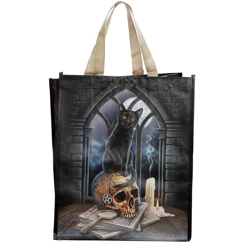 Reusable Shopping Bag - Lisa Parker Spirits of Salem Cat NWBAG78-0