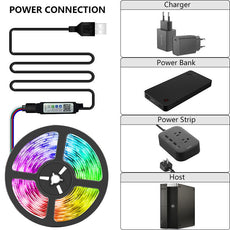 RGB Lights Flexible LED Lamp Tape - Puritific