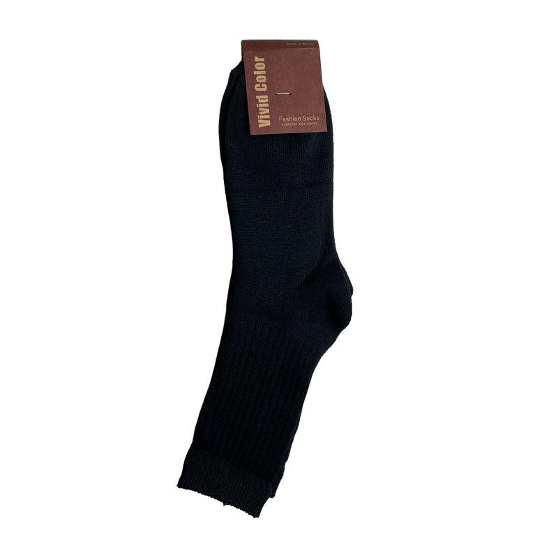 Ribbed Fashion Quarter Socks-1