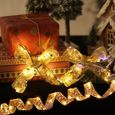 Ribbon Fairy Christmas Lights - Puritific