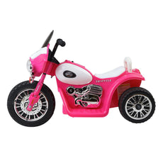 Rigo Kids Ride On Motorcycle Motorbike Car Harley Style Electric Toy Police Bike-3