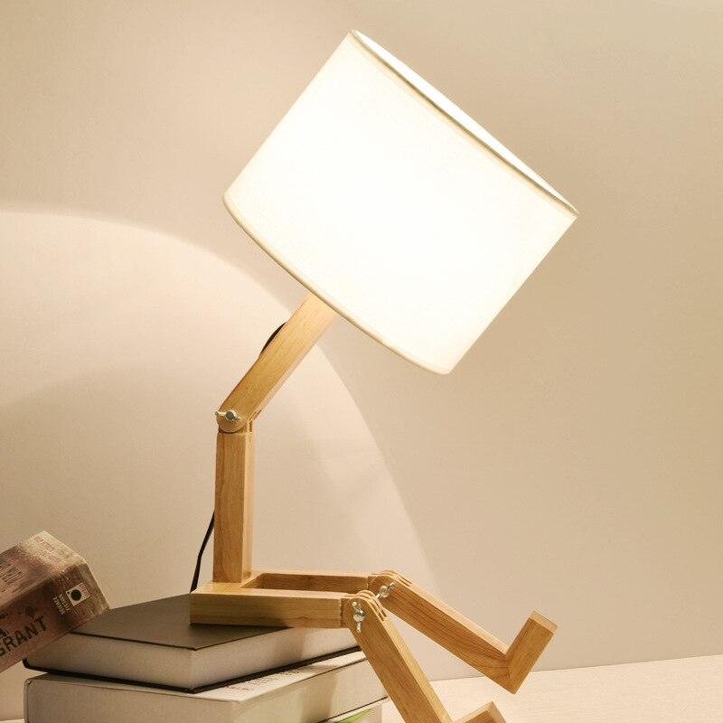 Robot Shape Table Lamp - Puritific