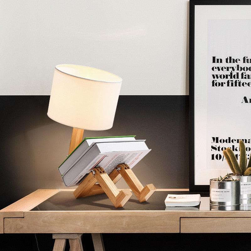 Robot Shape Table Lamp - Puritific