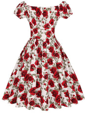 Rockabilly Women Swing Dress, Party Dresses- 50s 60s - Puritific