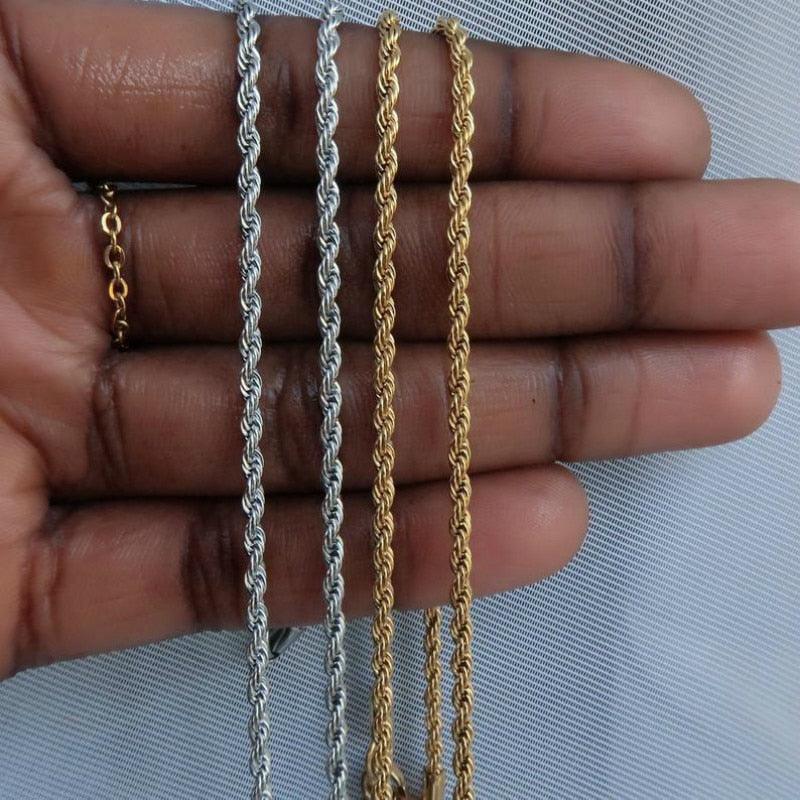 Rope Chain Women Necklace - Puritific