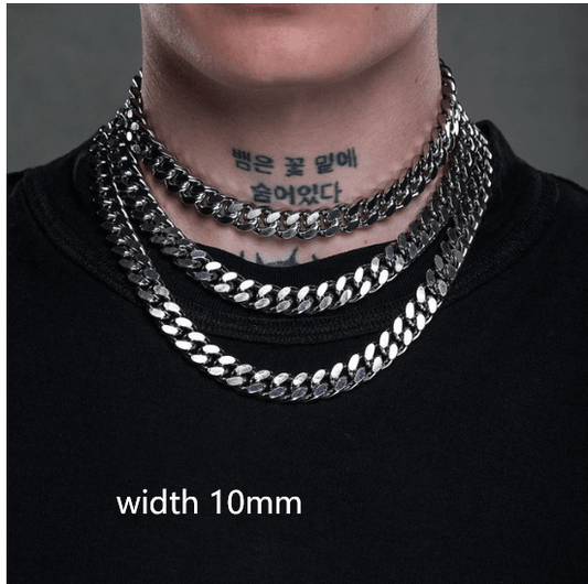 Rope Cuban Chain Necklace Men's Fashion - Puritific