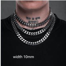 Rope Cuban Chain Necklace Men's Fashion - Puritific