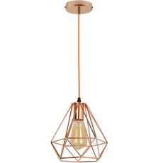 Rose Gold Industrial Metal Ceiling Hanging Pendant Light~1138-0