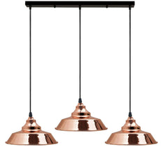 Rose Gold Three Outlet Ceiling Pendant Lights~1983-2