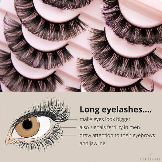 Russian Strip Lashes Fluffy Mink - Puritific