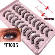 Russian Strip Lashes Fluffy Mink - Puritific