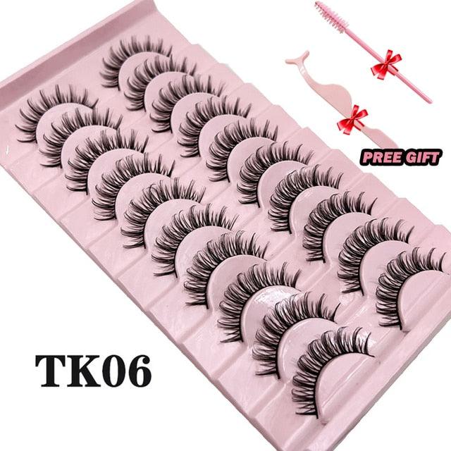 Russian Strip Lashes Fluffy Mink - Puritific