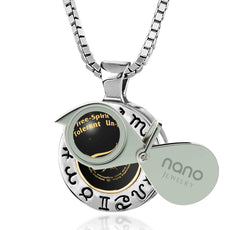 Sagittarius Gift for Women or Men | Silver Zodiac Sign Necklace - Puritific