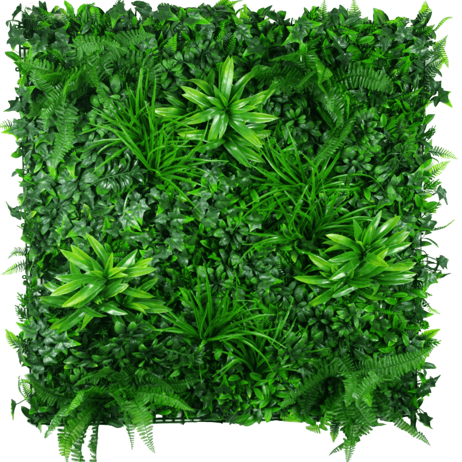 Sample Panel of Green Tropics Artificial Vertical Garden (Small Sample) UV Resistant - Puritific