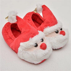 Santa Claus Slip On Soft Flats Slides - Puritific