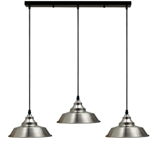 Satin Nickel Multi outlet Ceiling Pendant Kits~1985-1