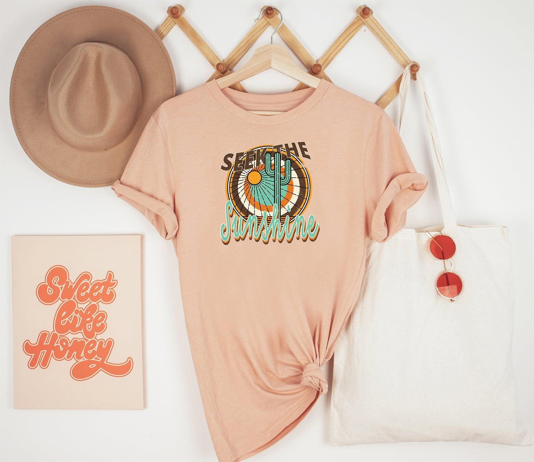 Seek The Sunshine Shirt, Summer Shirt - Puritific