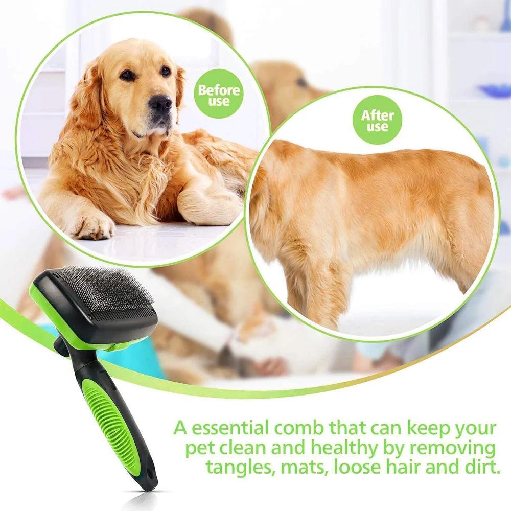 Self Cleaning Dog Brush - Puritific