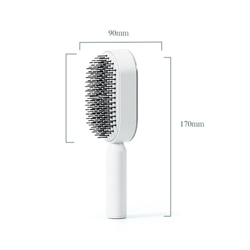 Self Cleaning Hair Brush - Puritific