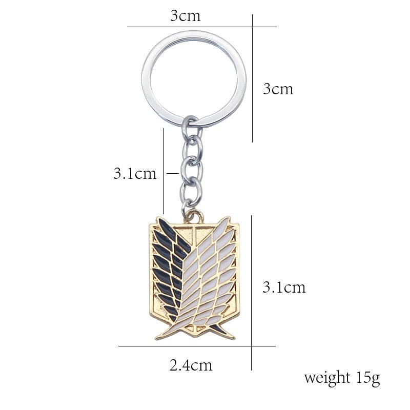 Shingeki Attack On Titan Keychain - Puritific