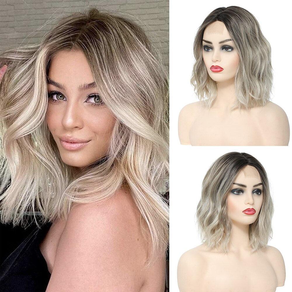 Short Bob Part Lace Wigs for Women - Puritific