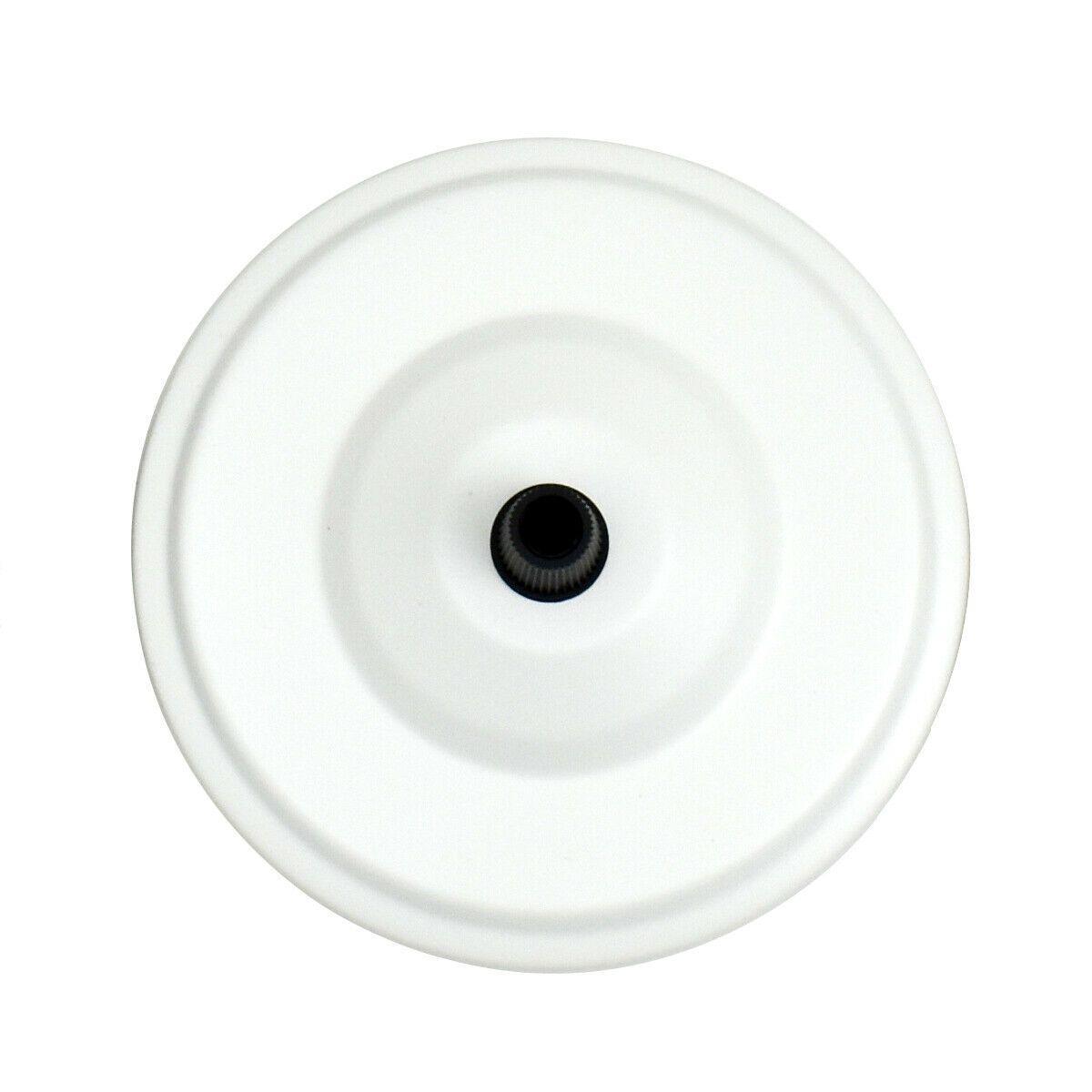 Side Fitting Ceiling Rose 108mm Diameter Single Outlet~1463-24