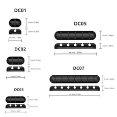 Silicone Cable Desk Organizer - Puritific