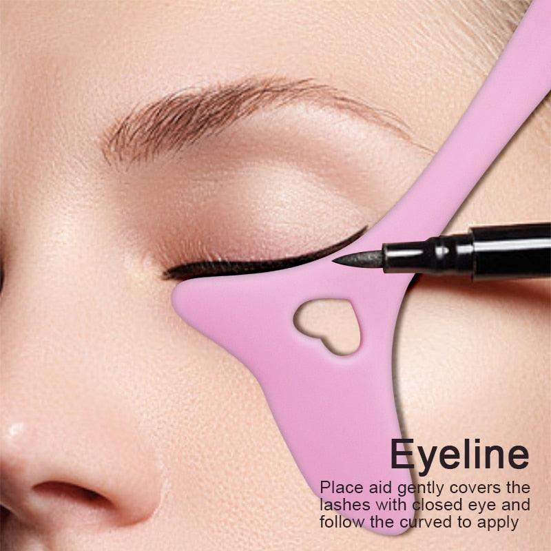 Silicone Eyeliner Makeup Stencils - Puritific