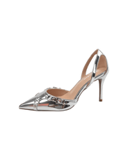 Silver Rock Pointed Heels - Puritific