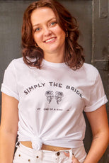 Simply the Bride | Simply the Best - Bachelorette Party Tees - Puritific