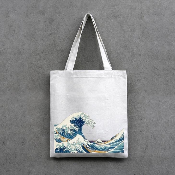 Single-Shoulder Canvas Tote Bag - Puritific