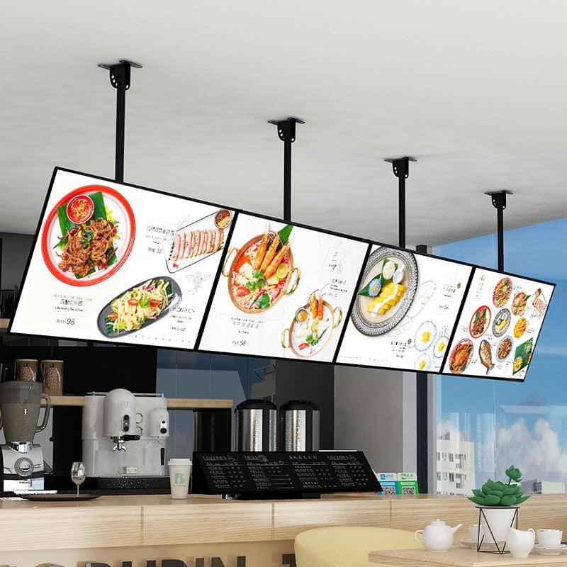 Slim Snap Frame LED Light Box Illuminated Poster Display - Puritific