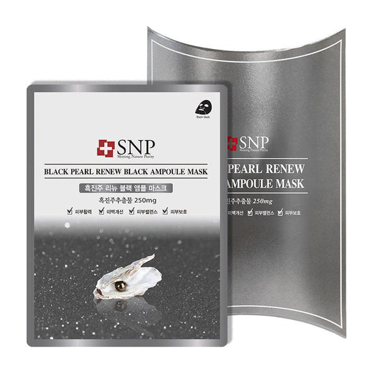 SNP Black Pearl Ampoule Mask 25ml-0