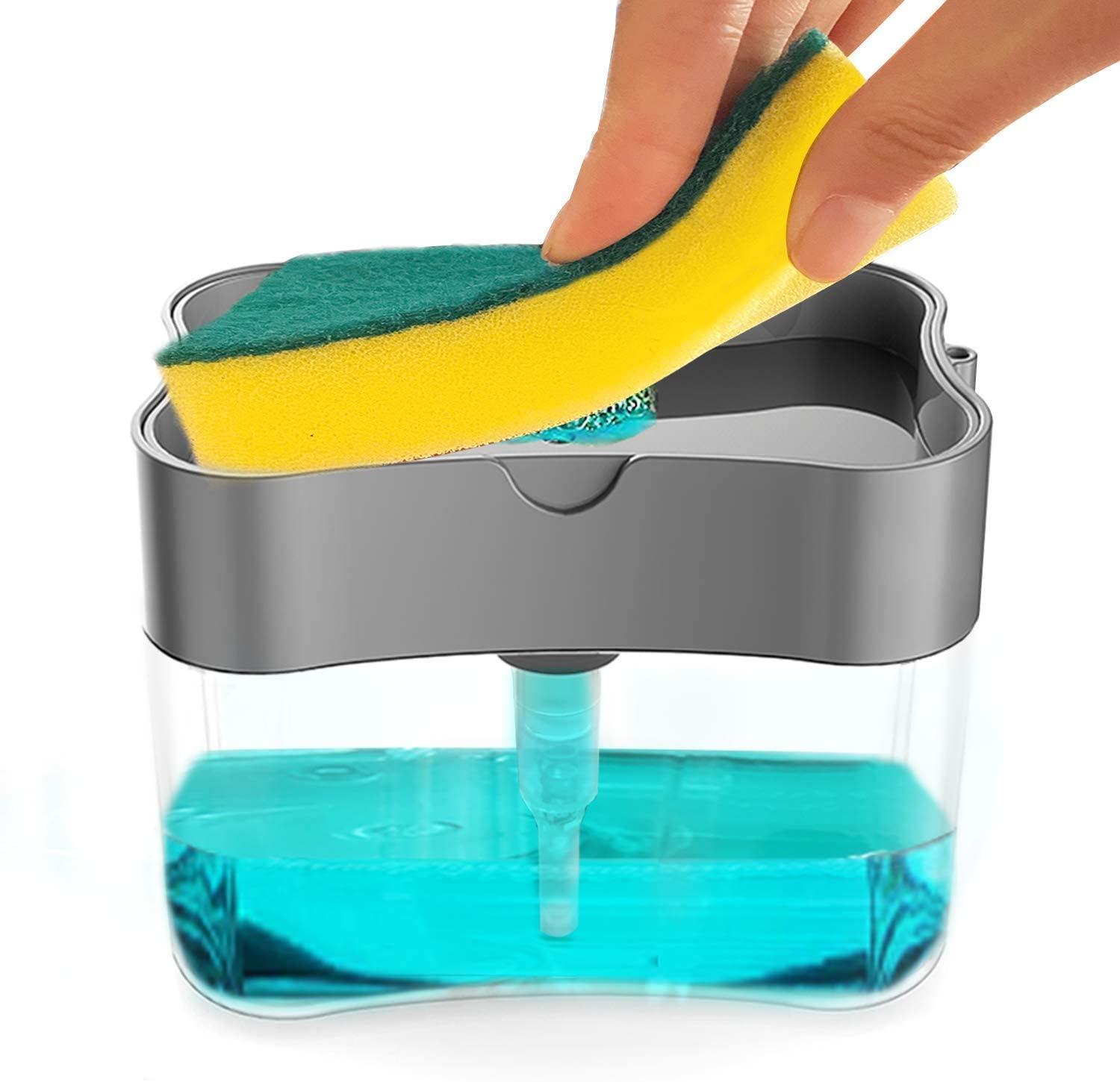 Soap Dispenser and Sponge Caddy - Puritific