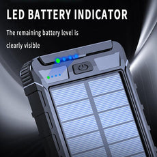 Solar Fast Charging Power Bank Portable 20000mAh Charger Waterproof - Puritific