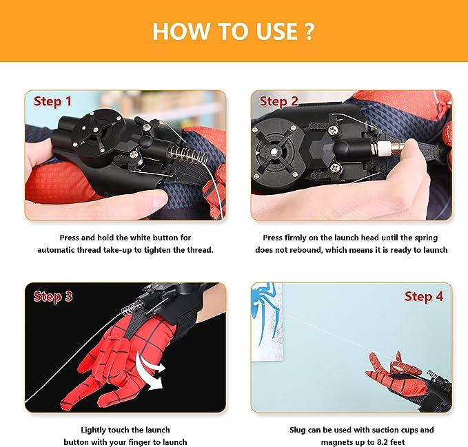 Spider Web Shooters Toy - Puritific