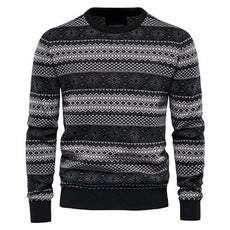 Spliced Cotton Men's Sweater - Puritific