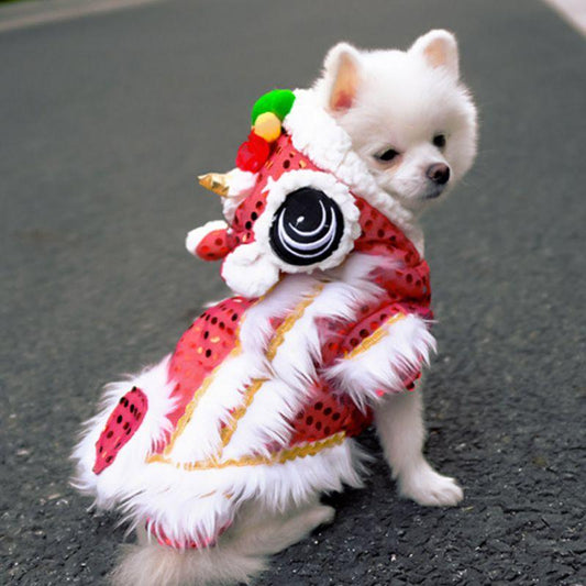 Spring Festival Dog Coat - Puritific