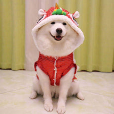 Spring Festival Dog Coat - Puritific