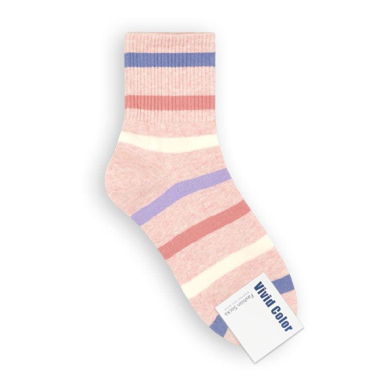 Spring Stripe Socks-2