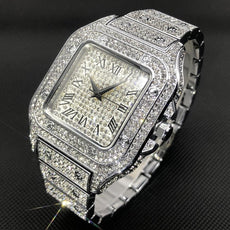 Square Full Crystal Watch - Puritific