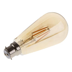 ST64 B22 4W Dimmable Retro Classic Filament LED Bulbs~3209-2