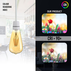 ST64 B22 4W Dimmable Retro Classic Filament LED Bulbs~3209-6