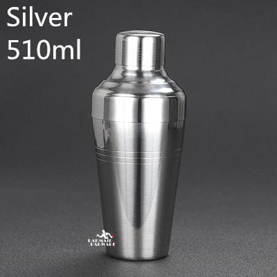 Stainless Steel Cocktail Boston Bar Shaker - Free Shipping! - Puritific