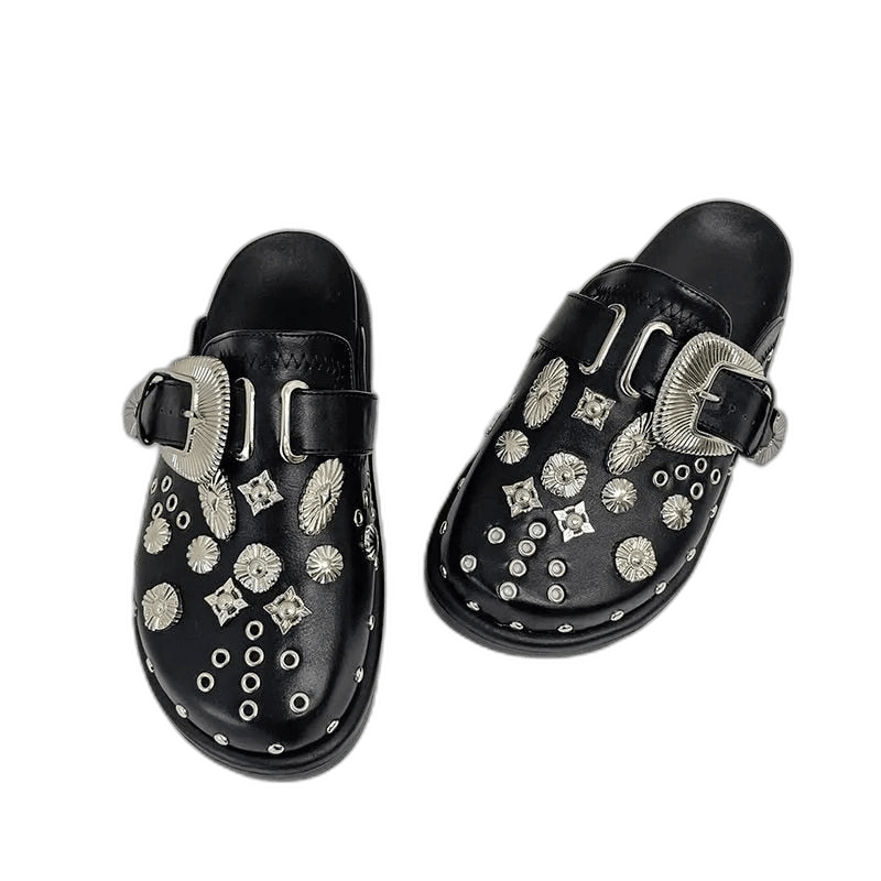 Studded Mule Clogs - Puritific