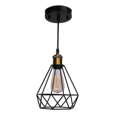 Style Ceiling Light FittingsCage Pendant Shade~4152-0