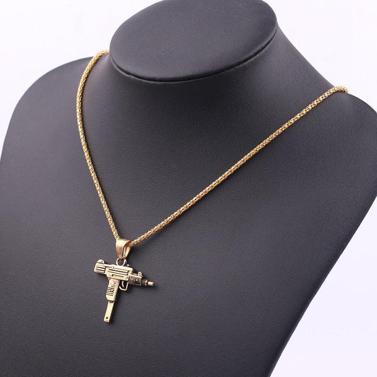 Submachine Gun Pistol Necklaces - Puritific