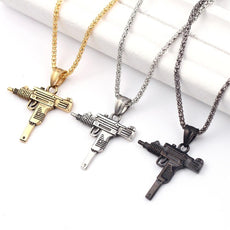 Submachine Gun Pistol Necklaces - Puritific